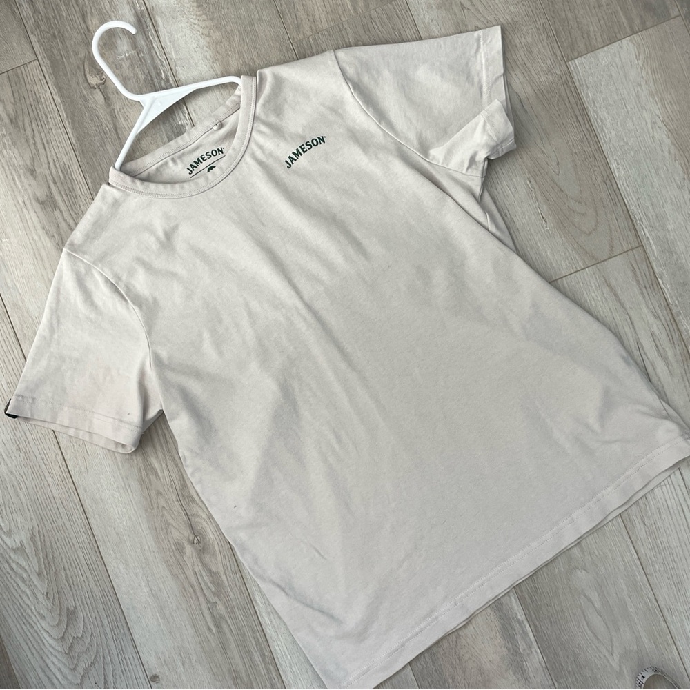 Jameson Organic Tshirt cotton crewneck short sleeve mens Grey (medium)
